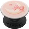 Bowtique Lane Fascia per capelli con fiocco rosa crema per ragazze e adolescenti PopSockets PopGrip Adesivo