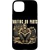 Funny Waiting On Parts Skeleton Gifts Me Custodia per iPhone 15 Plus Aspettando Parti Scheletro Riparazione Auto Meccanico Divertente Garage
