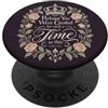 Empowered Faith Women Created For Purpos Versetto della Bibbia Cristiana Ester 4:14 Corona Floreale PopSockets PopGrip Adesivo
