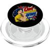Girl Power Retro Kunst Selbstliebe State One Woman Army Comic Pop Art forza autostima PopSockets PopGrip per MagSafe