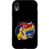 Girl Power Retro Kunst Selbstliebe State Custodia per iPhone XR One Woman Army Comic Pop Art forza autostima