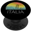 Camicie Italiane Italia Architettura Colosseo Vintage Retrò Italiano Roma PopSockets PopGrip Adesivo