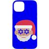 gossip rag Custodia per iPhone 15 Plus christmukkah Babbo Natale divertente hanukkah ebraico natale