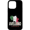 Avellino Italia Retro Campania Mappa Vin Custodia per iPhone 15 Pro Max Avellino Italia Retro Campania Mappa Vintage souvenir