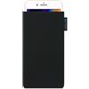 Adore June Classic Nero Custodia Compatibile con iPhone 8 Plus, Tessuto Resistente con Display di Pulizia Effetto