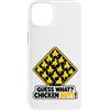 Guess What Chicken Butt Funny Chicken Hu Custodia per iPhone 14 Plus Guess What Chicken Butt Funny Chicken Humor Chicken Meme