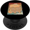 Maker Kit Pancake Mix Pan Day Plush Tool Ricette retrò Flapjack Griddlecake Lover Pancake Maker PopSockets PopGrip Adesivo
