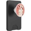 Bowtique Lane Gatto rosa con una collana di perle per ragazze e adolescenti PopSockets PopWallet per MagSafe