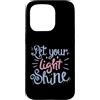 Inspired In The Bible Custodia per iPhone 15 Pro Lascia che la tua luce risplenda Fede cristiana Inspirational