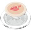 Bowtique Lane Pesca labbra che soffia un cuore Girlie per ragazze, adolescenti PopSockets PopGrip per MagSafe