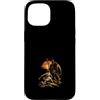 Courage Over Giants Faith Custodia per iPhone 15 David E Golia Guerriero Fionda Coraggio Biblico Arte