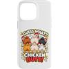 Guess What Chicken Butt Funny Chicken Sa Custodia per iPhone 14 Pro Max Guess What Chicken Butt Funny Chicken Meme Chicken Humor