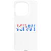 MIXAWAY Travel apparel NEW ZELAND Kiwi Custodia per iPhone 15 Pro KIWI della Nuova Zelanda con bandiera neozelandese