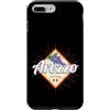 Arezzo Toscana Italia Retro uva bandiera Custodia per iPhone 7 Plus/8 Plus Arezzo Toscana Italia Retro uva bandiera vintage souvenir