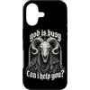 Capra Satanica, Baphomet, Goth, Occultis Custodia per iPhone 17 Dio È Impegnato. Posso Aiutarti, Baphomet?