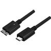 Unitek Cavo Unitek USB Type-C a microUSB 3.0 nero [Y-C475BK]