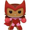 Funko Pop! Marvel Holiday Gingerbread Scarlet Witch 940 Figura In Vinile