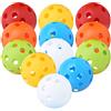 Xixian 72mm Hollow Balls per Allenamento Swing Practice | Palline leggere in plastica per il flusso d\'aria, ideali per l\'allenamento in altalena indoor all\'aperto, sicure per