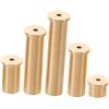 Toyvian 5 Pezzi Tappo Bilanciamento per Shaft da Golf, Inserto in Rame Oro | Regolazione Swing, Installazione Semplice, per Campi da Golf e Modelli Comuni