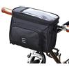 Aumotop Borsa Termica per Bicicletta con Isolamento e Tasche | Tessuto in poliestere resistente, mantiene le bevande fresche, porta cellulare trasparente, tasche in rete per riporre gli