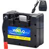 WILLQ Batteria per Sedia a rotelle LiFePO4 da 24 Volt 24V 8Ah 10Ah 12Ah 15Ah 18Ah 20Ah 25Ah 30Ah 40Ah 50Ah 60Ah 70Ah Batteria al Litio di Ricambio con Spina Anderson