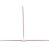 Cryfokt Supporto per Bastoni di Allineamento Swing Plane Trainer, Angolo | Supporto regolabile per allenamento swing da golf, ABS resistente e PVC, indicatore di direzione per il corretto