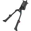 KLdcfhDR Cavalletto for Bici a Forma di U Regolabile da 1 Pezzo | Supporto laterale stabile for bici elettrica MTB da 24-29 pollici