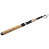 Nutup Canna da pesca telescopica in fibra di vetro, portatile, da viaggio, per spigola, carpa, mare, acqua dolce, design compatto pieghevole da 2,1 m a 3,6 m