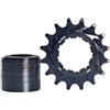TAZIZI Ruota libera Cog 16T Single Speed Set per Trials Dirt Jump | 7075 Corpo 6061 Parti Hardware