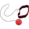 Tomantery Palla da Allenamento per velocità di Boxe con Fascia | Palla per allenamento di velocità con pugni, palla in gomma con corda elastica, portatile per palestra domestica, giardino,