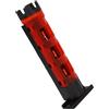 Yjcnelcr Porta canna da pesca | Design a tubo aperto con base di montaggio, struttura in ABS, dimensioni 28 cm, diametro 3,71 cm, uso