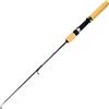 Aumotop Mini Canna da Pesca Sul Ghiaccio 100cm Carbonio Leggero | Manico antiscivolo, Design portatile, Guide in acciaio inossidabile, Adatto per la pesca in lago e fiume