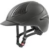 uvex Exxential III - Casco da equitazione, sicurezza e comfort, design leggero in-mould, taglio a coda di cavallo