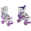 Aumotop Pattini a Rotelle per Bambini, Design Regolabile 4 Misure | Ruote luminose a LED, colori vivaci, adatte a ragazzi, ragazze, migliorano l\'equilibrio, esercitano il corpo
