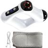 Generic Massaggiatore muscolare con cintura - Macchina per massaggio addominale | Massaggiatore muscolare ricaricabile a 9 livelli in ABS + 9 marce e modalità + batteria ricaricabile USB + mani libere