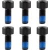 Generic Viti per gabbie per bottiglie d'acqua, 6 pezzi, esagonali, di | Kit di viti M5 per portaborraccia da ciclismo, unisex, per bici e mountain bike