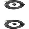 Tufgo Cavo di prolunga plug-and-play per cruscotto Kugoo M2 (6 punti) | Connettore a 5 pin, plug-and-play, aggiornamento del cruscotto, compatibilità senza cuciture, struttura in ABS nero