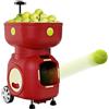 Generic Macchina per palline da tennis, lanciatore automatico con telecomando, contiene 120 palline, 10 modalità di allenamento, velocità di servizio regolabile, frequenza e angolo