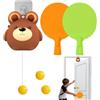 Générique di Door Pong - Allenatore di Tennis da Tavolo per | Include 2 racchette e 3 palline, configurazione portatile, per la casa e l'in.