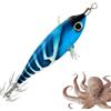 Generic Turlotte Di Pesca Del Calamaro Esca Di Pesca Artificiale Realistica | Esche Artificiali Calamaro Corpo Luminoso Esca da pesca in mare compatta per adulti e principianti mirati alla
