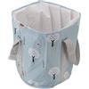 Domary Lavandino Pieghevole per Pediluvio, Vasca da Bagno Portatile | Materiale Isolante, Dimensioni 11,8x11,8 Pollici, Impugnatura Ergonomica, Uso in Campeggio e in Campeggio