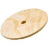 Healeved Disco Bilanciere in Legno per Riabilitazione e Allenamento Fitness | Colore Beige, Adatto a Bilancieri e Manicotti, Uso in Fisioterapia e Palestra, Facile da Trasportare