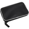 Sandyseptember Borsa da ping pong leggera 80g Oxford Cloth Storage | Realizzato in tessuto Oxford, resistente all'usura, protegge la racchetta per la superficie, colore nero, lunghezza 28 cm