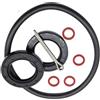 BmDxz Adatto for Kit Guarnizioni unità Inferiore Scatola Ingranaggi O Ring 93210-85M97 93210-85M15 932-1085M-97