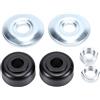 Yusat Kit Boccola Ammortizzatore per Carrello da 1011415 per EZGO Txt | Assorbe le Vibrazioni della Strada, Struttura in Gomma Resistente, Adatto per EZGO TXT/Marathon e DS/Precedente