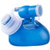 Generisch Orinatoio portatile da 2000 ml con tubo da 1,5 m, per viaggi in | 2000 ml / 68oz, polipropilene ad alta capacità (210 g), tubo flessibile lungo 1,6 m / 5.2ft, tappo resistente alle perdite