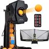 Generic Robot da ping pong automatico con 9 opzioni di rotazione per servire facilmente la palla, ideale per l'allenamento sul tavolo da ping pong