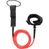 Aumotop 9 Feet Surf Leash, Soft Sponge Ankle Support | Materiale TPU, Girevole a 360°, Facile da montare, Adatto per shortboard e longboard