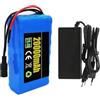 helSHOPM Batteria Per Bici Elettrica 24V 20Ah, Batteria Ebike 29.4V 7S2P Ricaricabile Batteria Con Caricatore BMS Incorporato Per 200W 350W 500W Motore 24V 20Ah,T
