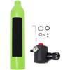 Baxnore Mini bombola subacquea da 0,5 l Bombola di ossigeno portatile per immersione Attrezzatura per la respirazione subacquea per immersioni subacquee Snorkeling Boccaglio in sil